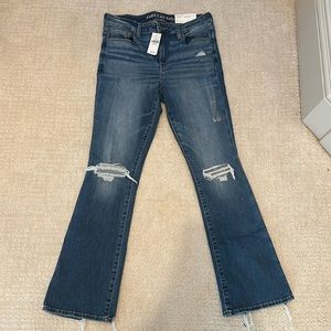 BNWT American Eagle Hi-Rise Skinny Kick Stretch 8 Short